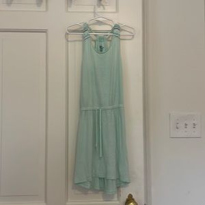 Girls teal dress